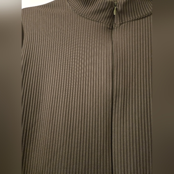 Abercrombie & Fitch Dark Green Ribbed Bodysuit - Picture 2 of 9